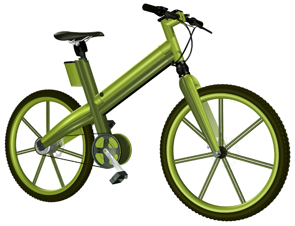 E-Bike: Konzeption eines grünen Unisexpedelecs, by CerYo // form:f - industrial design